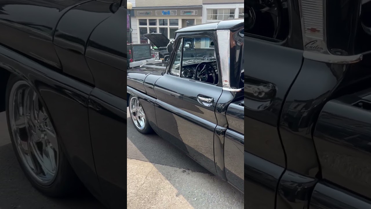 Super clean c10 from summer nights cruise in.