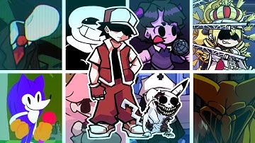 FROSTBITE but Every Turn a Different Character Sings🎙 (FNF Frostbite but Everyone Sings It)