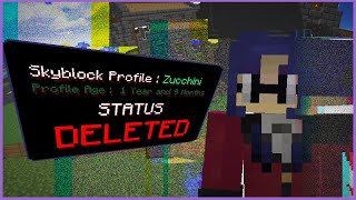 How I lost my original Skyblock Profile + Getting Revenant 8 (Stream Hightlight)