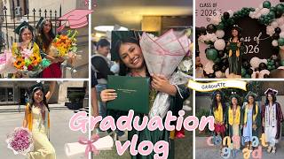 Graduating High School!! 👩🏻‍🎓🥹 GRWM + Cap Reveal + Special intro to Saray