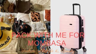 PACK WITH ME FOR A TRIP TO MOMBASA | SURE MWAKA