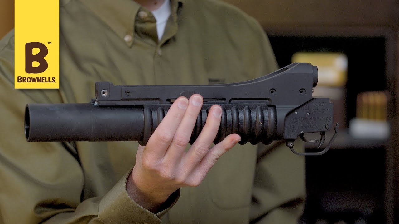 LMT M203 12" Grenade Launcher, 37mm barrel For Sale.