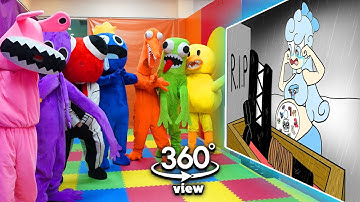 Rainbow Friends 360° - CINEMA HALL |Alphabet Lore But It