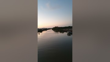 Cầu Bến Bạ chiều hoàng hôn - Cù Lao Dung - Sóc Trăng