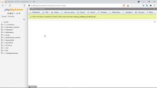 Cara Import Backupan Database Local MySQL PHPMyAdmin