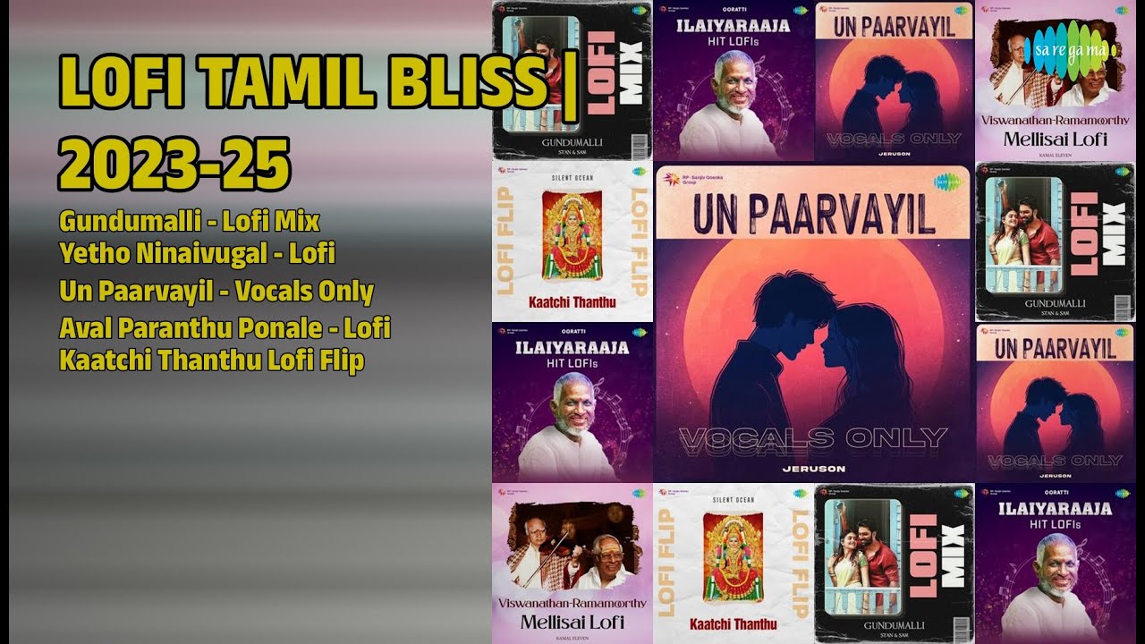 லோஃபி தமிழ் இசை | Stan & Sam Songs | Gundumalli  Lofi Mix | Yetho Ninaivugal  Lofi