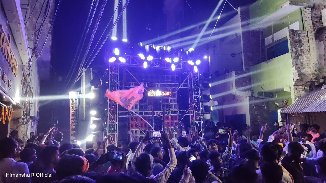 Dj Santosh Rock Diamond Muhammdabad Gohna Laxmi Puja Visarjan 2024