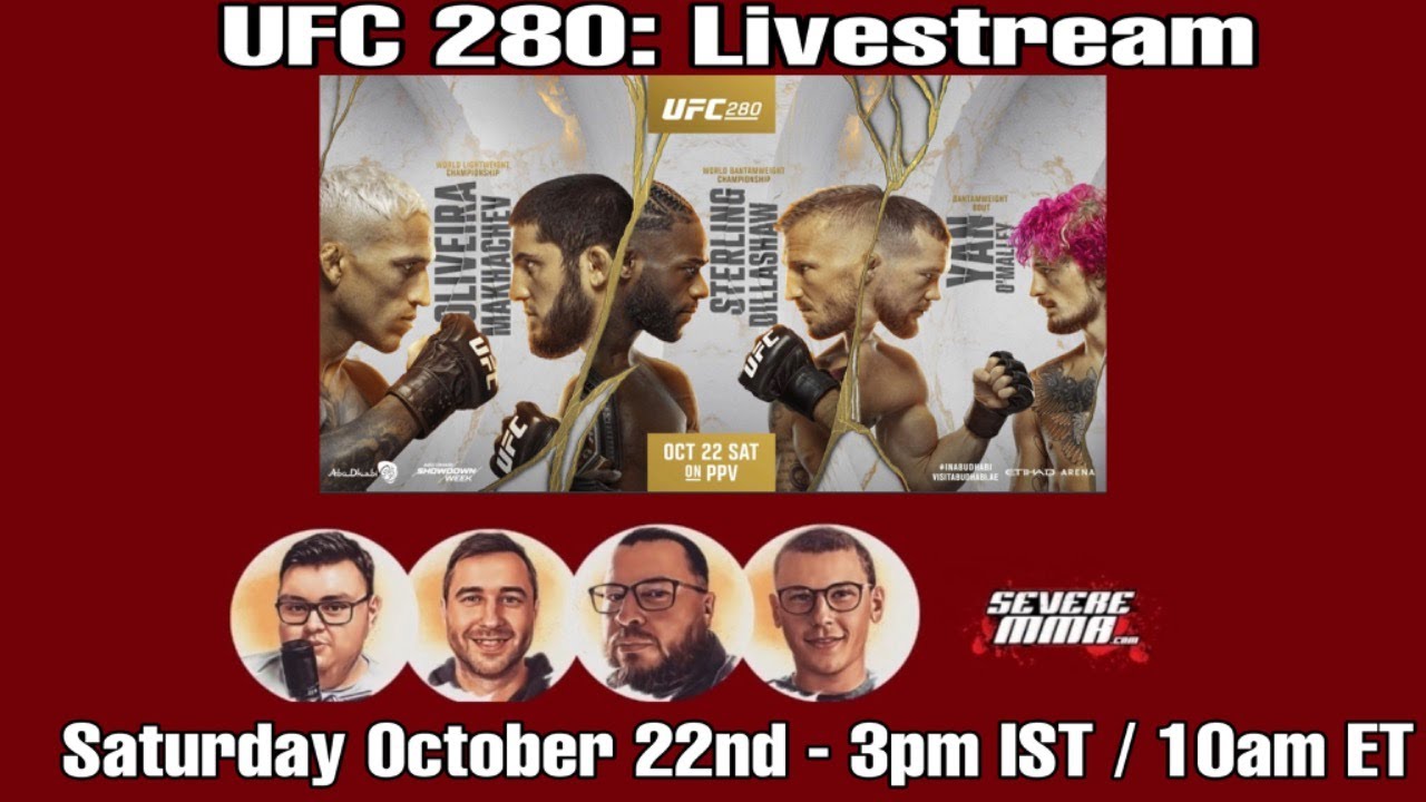 UFC 280 Oliveira vs