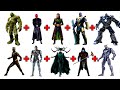 MARVEL VILLAINS CHARACTER FUSION!  10 VILLAINS combined into ONE!!!