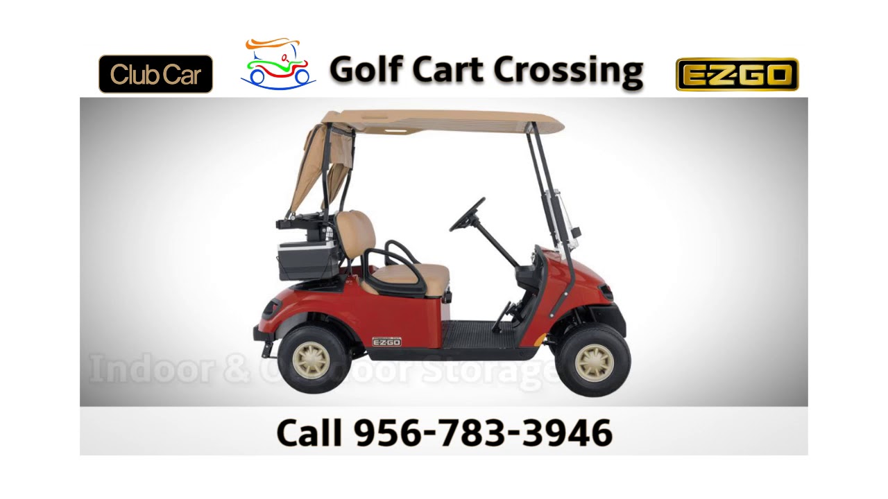 Golf Cart Crossing in Pharr Texas YouTube