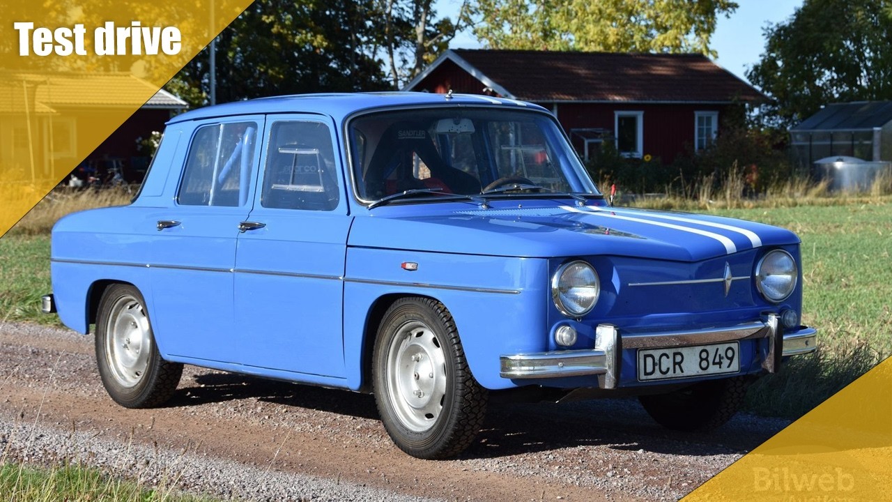 【激レア】Renault R8 Gordini 3台セット 19743 - Renault R8 Gordini R1134 — 1965 - YouTube
