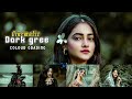 Dark Green Cinematic Colour Grading Tutorial | Lightroom Mobile Edit Like a Pro