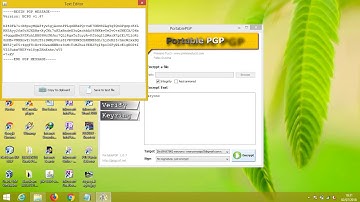 Enkripsi dan Dekripsi Menggunakan Portable PGP