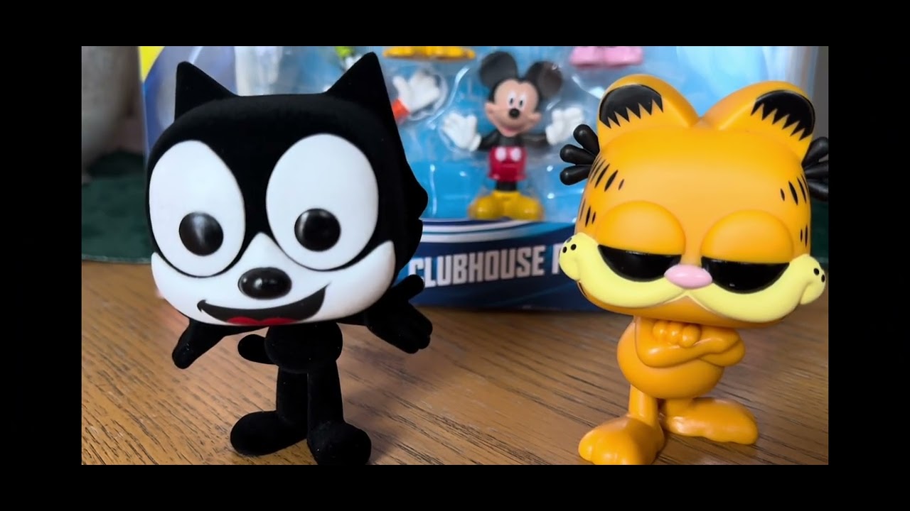 Toy Reviews/Hauls: Funko Pop (Felix the Cat/Garfield)/Mickey and the Roadster Racers Figure Set