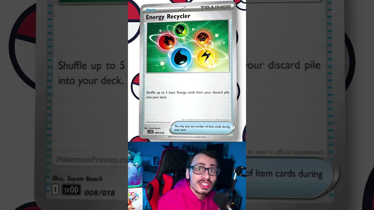 energy recycler pokemon card TCG - SM8b - 113/150 (Reverse) I Age Group Energy Recycler Promo (117/XY-P): Pokemon