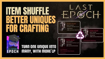 Farm Uniques & Craft Stronger Legendaries with Imprints – Game Mechanics Explained – Classed Epoch