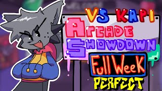 Friday Night Funkin' - Perfect Combo - VS. KAPI - Arcade Showdown Mod   Cutscenes [HARD]