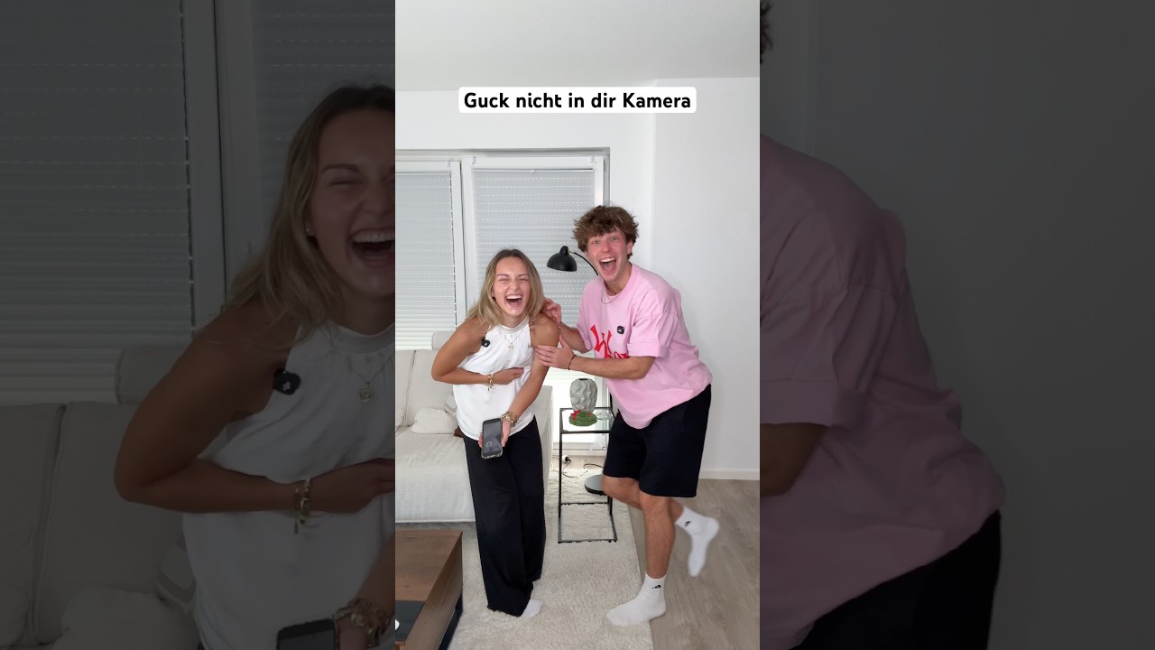 Guck NICHT in dir KAMERA! 😳 #couple