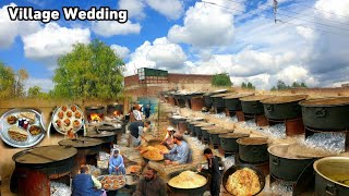 Wedding Ceremony | Rural Style Cooking | Village Wedding عروسی محلی در ولایت ننګرهار