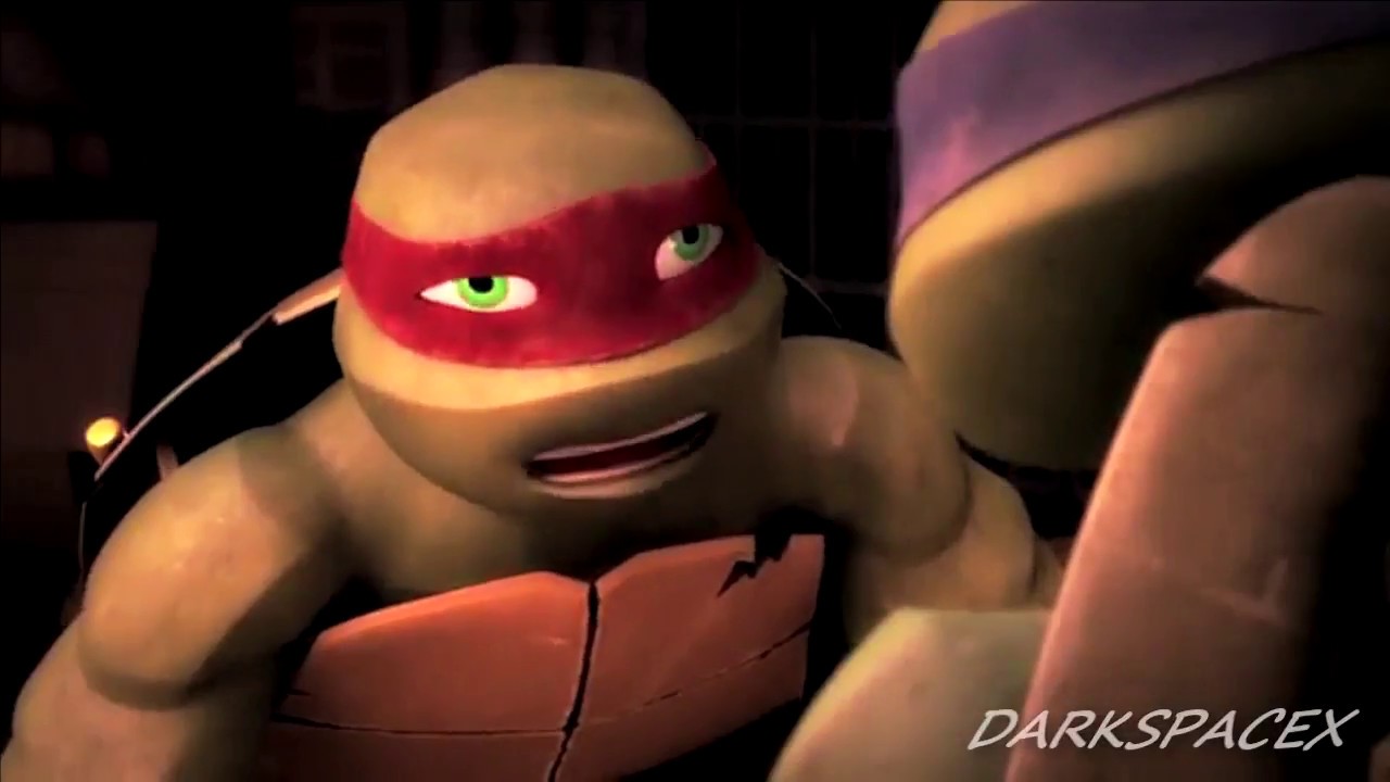 tmnt 2012 leo and raph fight