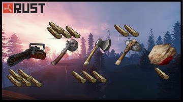 Rust How to Collect Wood - Quick Beginners Resource Collection Guide