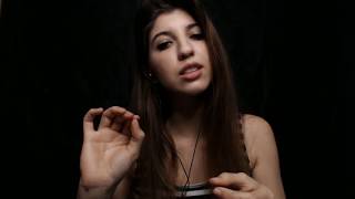 asmr softly singing hand movements six feet under billie eilish cover