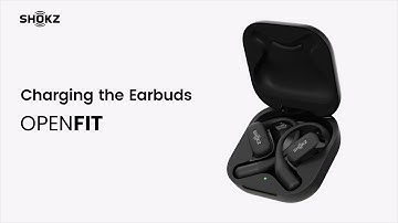 Shokz OpenFit | Charging the earbuds