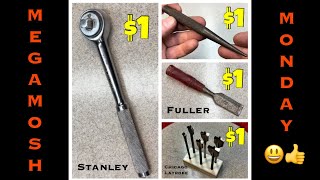 Four $1 Tool Restorations! ONE DOLLAR EACH!!!  Long Island Tool Meet Score...