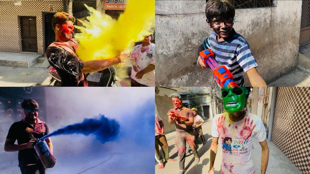 Holi Vlog 2026 😍 Khatarnak Holi Kheli Mazza Aagya 😅