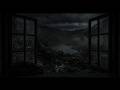 Gentle Rain with Distant Thunder 🌧️ (No Ads) | Cozy Dark Room for Better Sleep &amp; Stress Relief