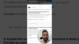 Day 7: Install External dependencie in Node.js project using NPM #codewithpawan #javascript #nodejs
