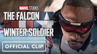 The Falcon and the Winter Soldier - Official Canyon Battle Clip (2021) Anthony Mackie