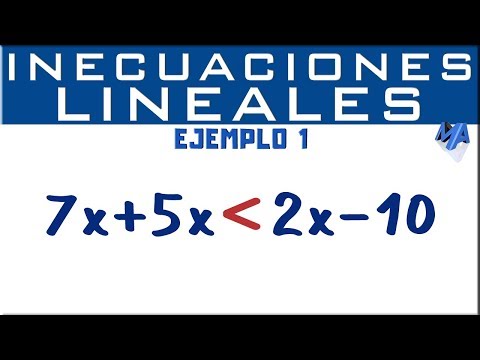 Video: ¿Cómo se resuelve una ecuación de desigualdad lineal?