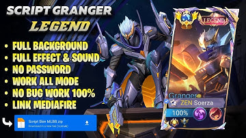 Script Skin Granger Legend Starfall Knight No Passoword Terbaru! Full Effect Voice - Mobile Legends