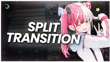 split transition Alight motion - Tutorial AMV