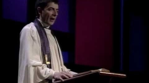 Rowan Atkinson Live Part 3/12 - "And Now From Nazareth the Amazing..."