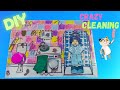 Crazy 🤡 Cleaning ❤️ Roblox Bathroom cleaning ASMR Toca Boca #papercraft #diycrafts