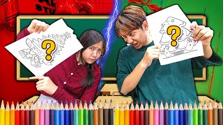 แข่งกันระบายสี ต้นคริสต์มาส ใครจะได้ขขึ้นบอร์ด โรงเรียน screenshot 2