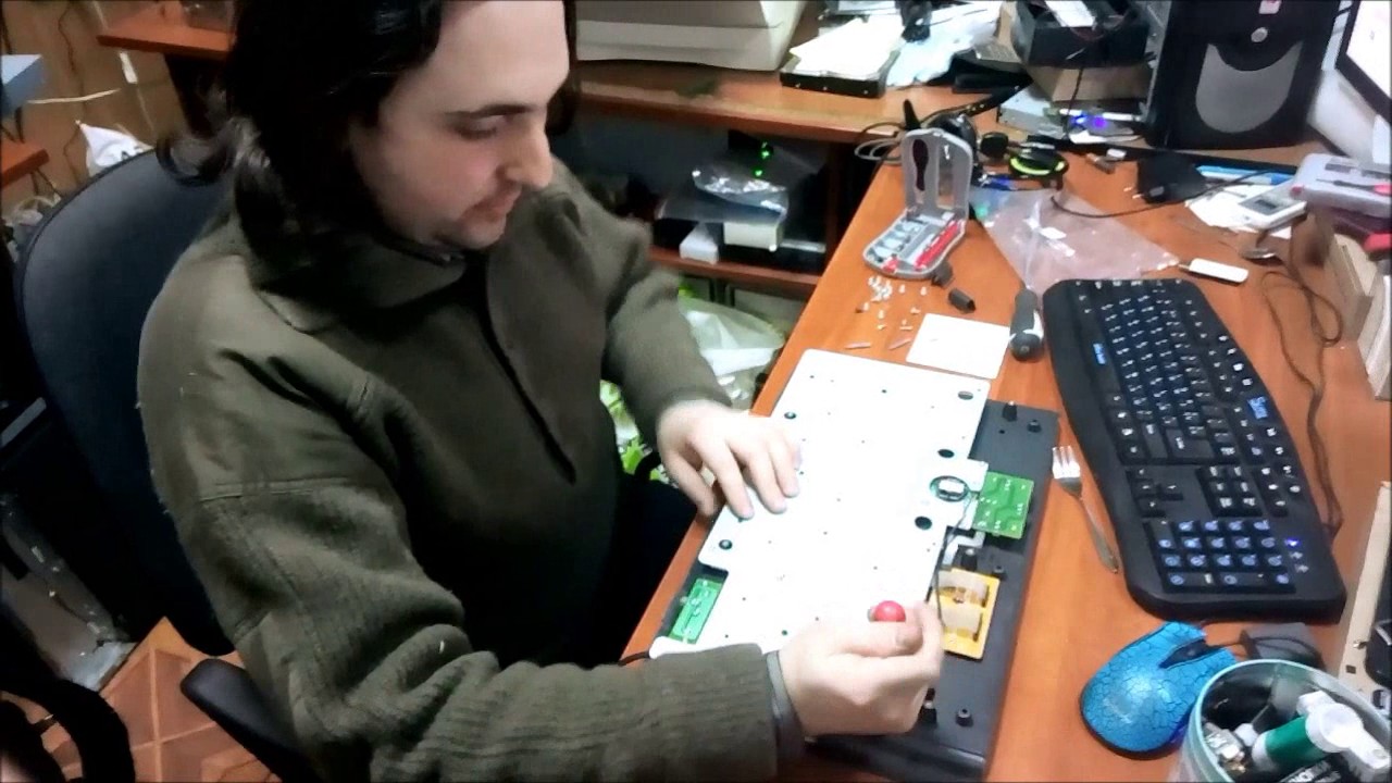 Разбор консоли HP / Disassembling of HP console