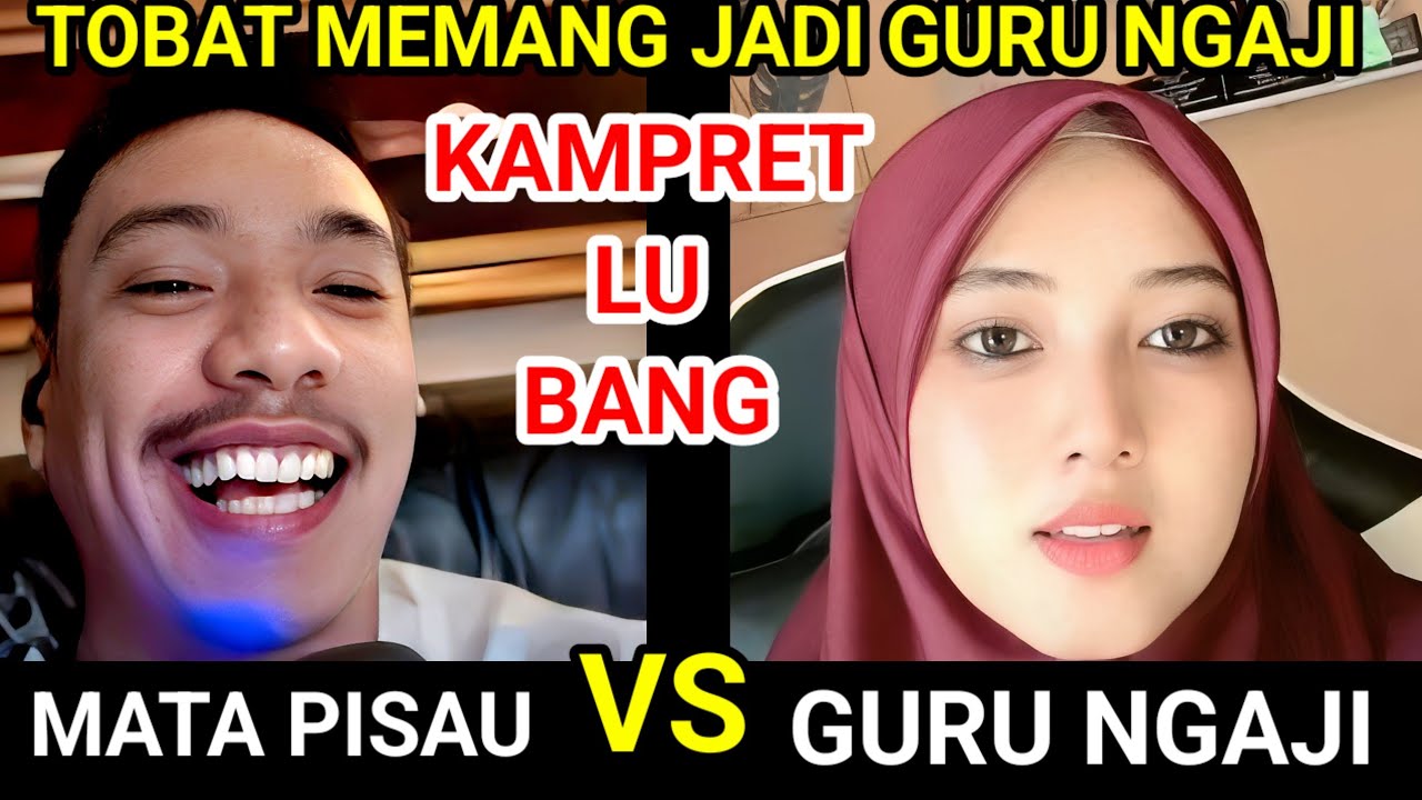 TOBAT JADI GURU NGAJI‼️MATA PIS4U VS GURU NGAJI