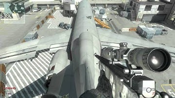 MW3 New glitch on how to get on the tail of the plane on terminal