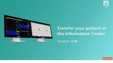 Transfer a patient at the PIC iX Surveillance Station