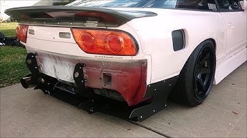 Aluminum Rocket Bunny Rear Diffuser