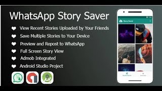 Learn to create WhatsApp Status Saver App in Android [PART 1] DEMO screenshot 5