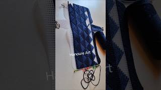 New Plastic Canvas Bag Design Idea hanoureart handmadebags plasticbags diy