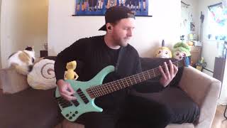 THE GHOST INSIDE -&quot;Make or Break&quot; Bass cover