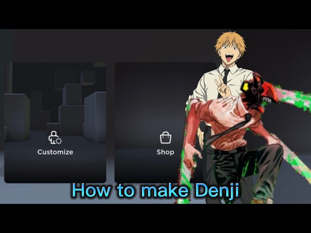 Chainsaw Man Outfits [Cosplay Denji] Avatar - Roblox