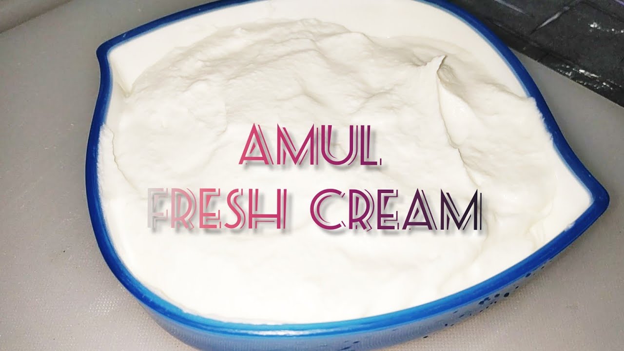 1 मिनट से भी कम समय मे बनाईये बाजार जेसा अमूल फ्रेश क्रीम homemade