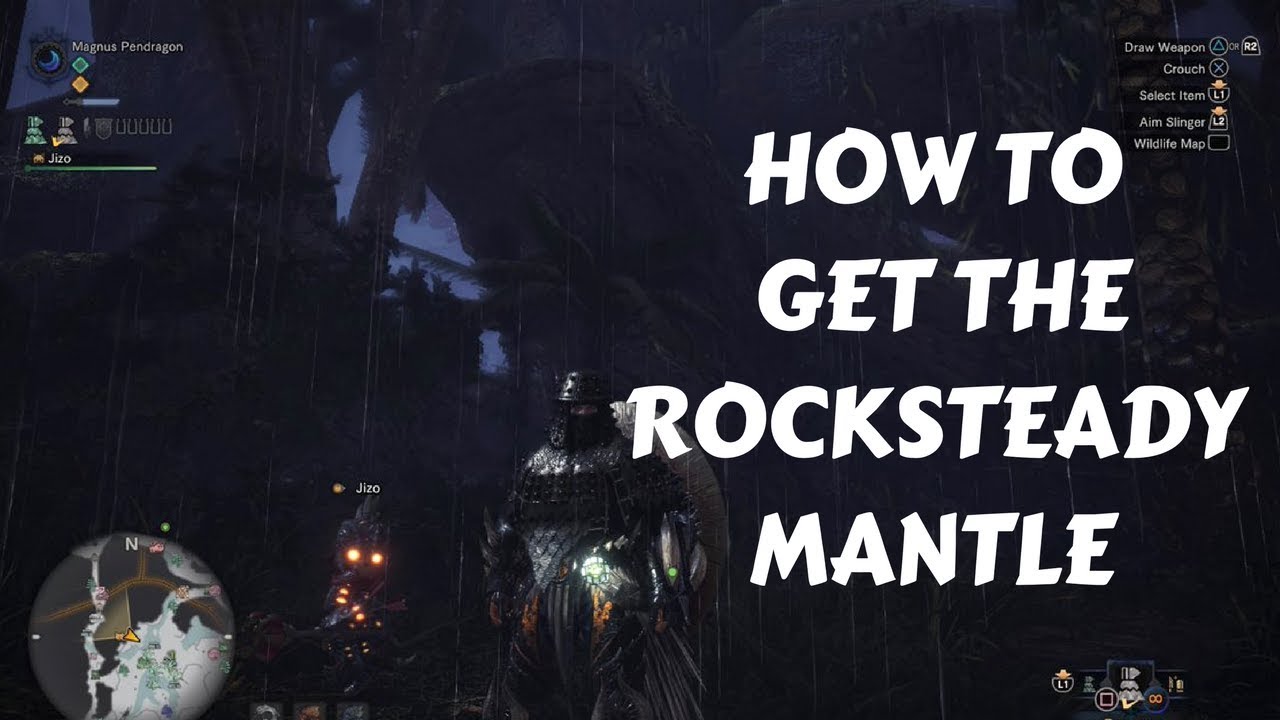Monster Hunter World How To Get The Rocksteady Mantle