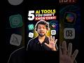 99% of people still use Google 🤯But these 5 AI Tools will change everything! #aitools #ReelsIndia